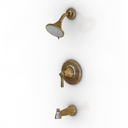 shower kohler georgeson 3D Model Preview #775b0e47