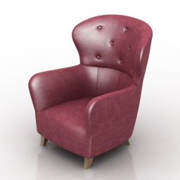 3D Armchair preview