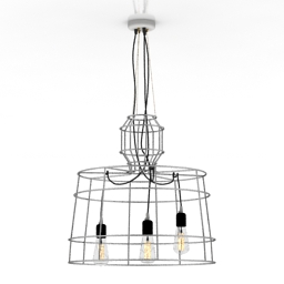 luster karman sisma pendant lamp 3D Model Preview #dce6c755
