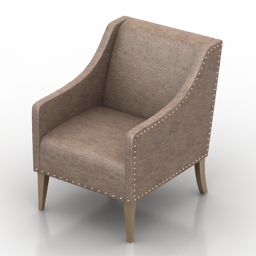 3D Armchair preview