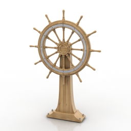 3D Steering wheel preview