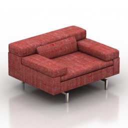 armchair 2 3D Model Preview #3ca8cdf6