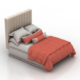 bed laura ashley 3D Model Preview #b05b9955