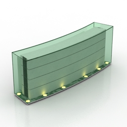 rack reception 2 3D Model Preview #c2a21aa8