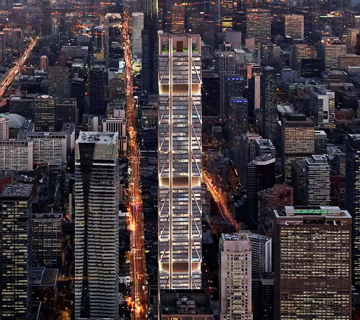The One residential tower, Toronto, Canada