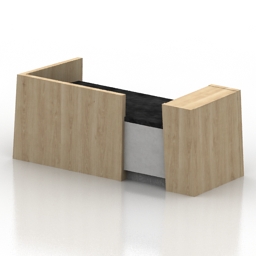 rack reception 6 3D Model Preview #e0c12b32