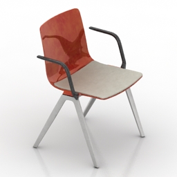 armchair 3-ac-1025 3D Model Preview #63c952ac