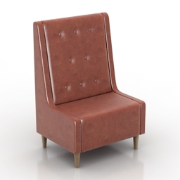 3D Armchair preview
