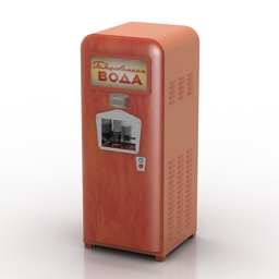 soda water machine 3D Model Preview #ffa49229