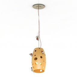 luster massive cheese 3D Model Preview #469533df