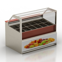3D Refrigerator preview