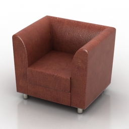 armchair - 3D Model Preview #b6d9e3a7