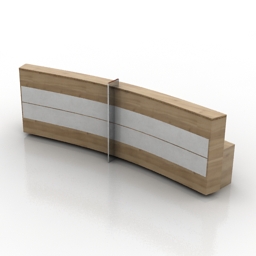 rack reception 7 3D Model Preview #61c6a3aa