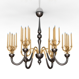 luster ballroom lamurrina 3D Model Preview #6908a5b0