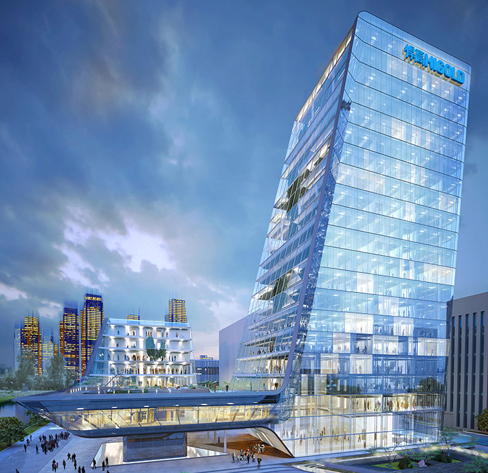 Higold Headquarters by Pininfarina Extra, Shunde, China