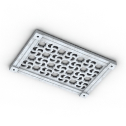air grate 1 3D Model Preview #e0494d8b