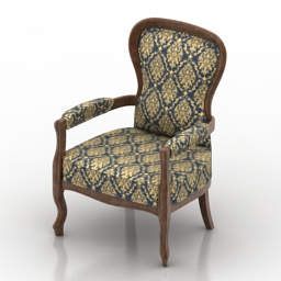 3D Armchair preview