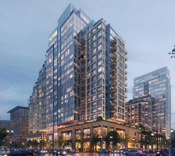 Echelon Seaport Square Master Plan, Boston, USA