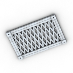 air grate 15 3D Model Preview #0387f9a6