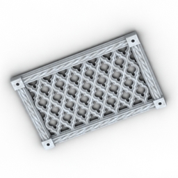 air grate 12 3D Model Preview #8a096350