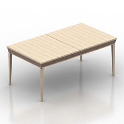 3D Table preview