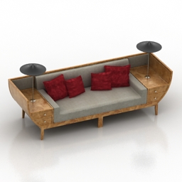 3D Sofa preview