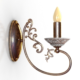 3D Sconce preview
