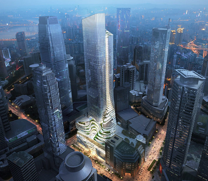 Chongqing Xinhua Bookstore Group Jiefangbei Book City, China