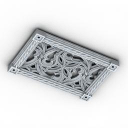 air grate 5 3D Model Preview #2b2944d8