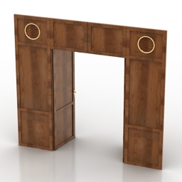 door 3D Model Preview #0ed5c2a0