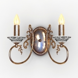 3D Sconce preview