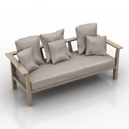 3D Sofa preview
