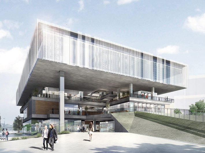 Canal Art Center by Benoy, Hangzhou, China