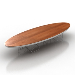table surfboard 3D Model Preview #1e43c21a