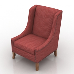 3D Armchair preview