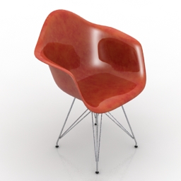 armchair armshell 3D Model Preview #01531d04