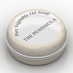 cream jar 3D Model Preview #6b3aada7