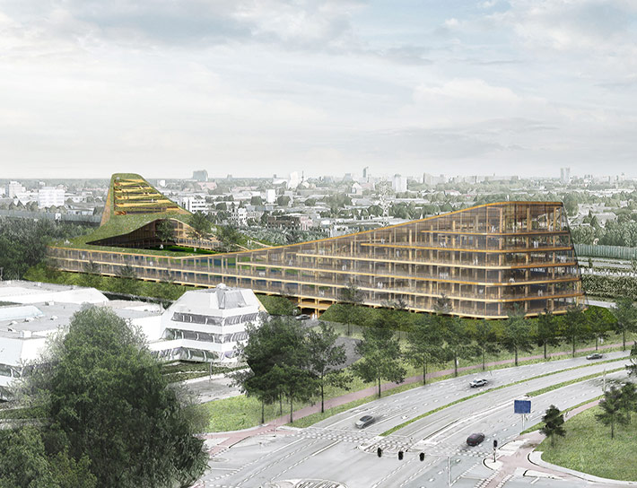 Largest wooden building in the world, Veldhoven, The Netherlands