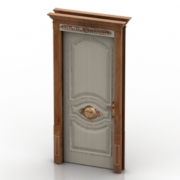 door 2 3D Model Preview #c3932c39