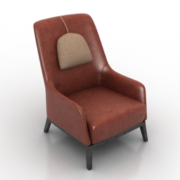 3D Armchair preview