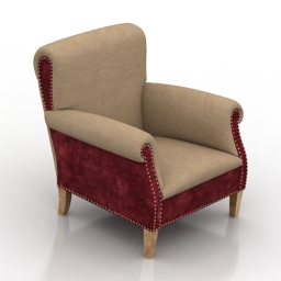 3D Armchair preview