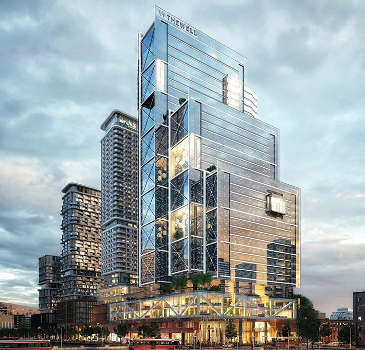 "The Well" city-building, Toronto, Canada