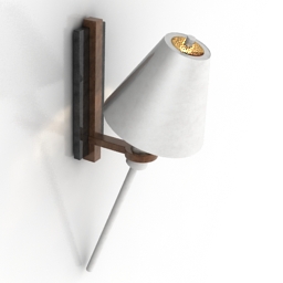 sconce urban electric tilt 3D Model Preview #a35b3de8