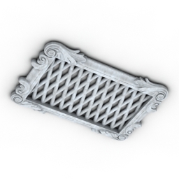 air grate 3 3D Model Preview #07b1abda