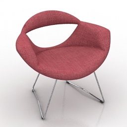 3D Armchair preview