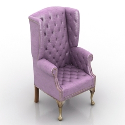 3D Armchair preview