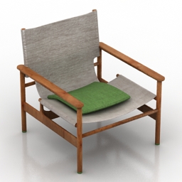 3D Armchair preview