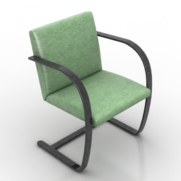 3D Armchair preview