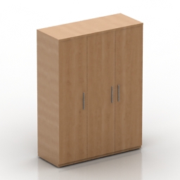 wardrobe 2 3D Model Preview #b0ffa8be