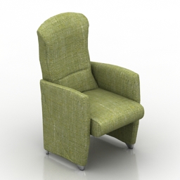 3D Armchair preview